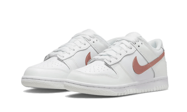 Dunk Low White Pink - Kup oryginalne Dunk Low White Pink DH9765-100 - widok z drugiego boku - Sneakersy