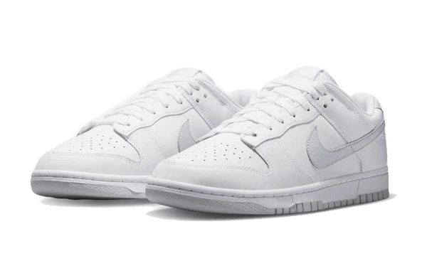 Dunk Low Retro White Pure Platinum - Kup oryginalne Dunk Low Retro White Pure Platinum DV0831-101 - widok z drugiego boku - Sneakersy