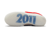 Buty Nike Dunk Low Retro PRM Year of the Rabbit White Crimson - widok z przodu - Rozmiary EU
