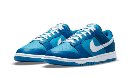 Kup oryginalne Dunk Low Dark Marina Blue DJ6188-400 - widok z drugiego boku - Sneakersy