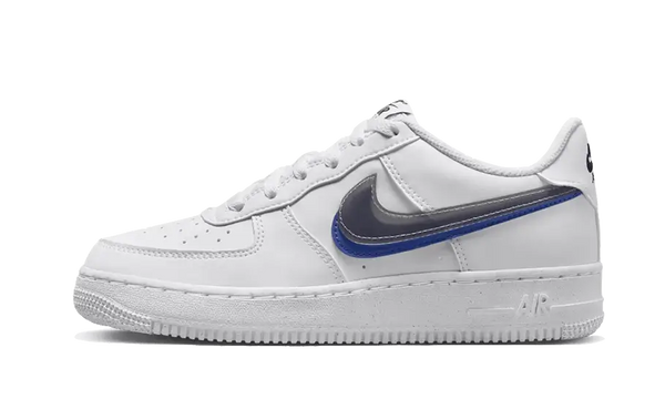 Air Force 1 Low Impact Next Nature Double Swoosh White Black Blue