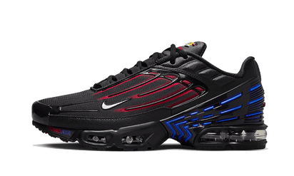 Nike Air Max Plus 3 Spider-Verse czarny-biały - widok główny z boku | Saturaise.com