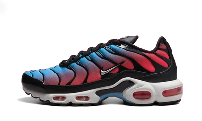 Nike Air Max Plus University Blue Light Crimson niebiesko-biały - widok główny z boku | Saturaise.com