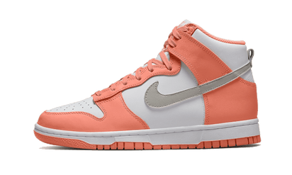 Nike Dunk High Salmon Grey biały-szary - widok główny z boku | Saturaise.com