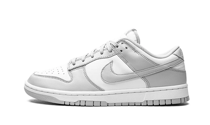 Nike Dunk Low Grey Fog biało-czarny - widok główny z boku | Saturaise.com