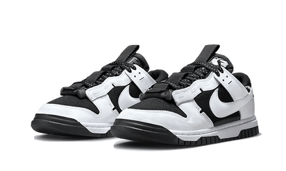 Kup oryginalne Dunk Low Jumbo Reverse Panda DV0821-002 - widok z drugiego boku - Sneakersy