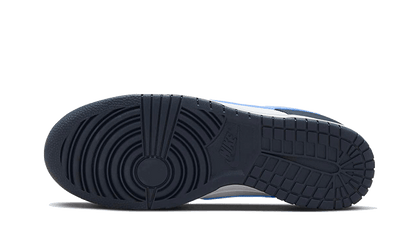 Buty Nike Dunk Low Midnight Navy University Blue - widok z przodu - Rozmiary EU