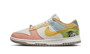 Nike Dunk Low SE Sun Club biały-czerwony - widok główny z boku | Saturaise.com