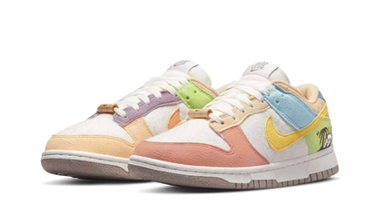 Kup oryginalne Dunk Low SE Sun Club DQ0265-100 - widok z drugiego boku - Sneakersy