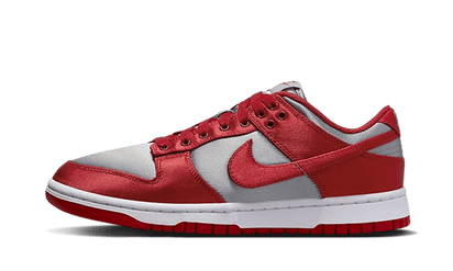 Nike Dunk Low UNLV Satin biały-czerwony - widok główny z boku | Saturaise.com