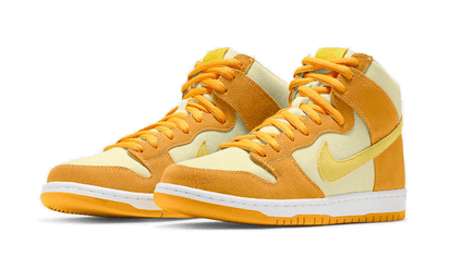 Kup oryginalne SB Dunk High Pineapple DM0808-700 - widok z drugiego boku - Sneakersy