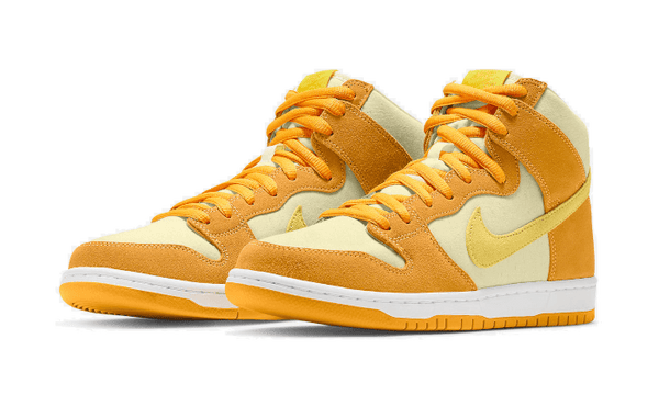 SB Dunk High Pineapple - Kup oryginalne SB Dunk High Pineapple DM0808-700 - widok z drugiego boku - Sneakersy