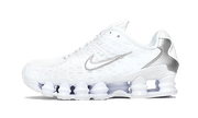 Nike Shox TL White Metallic Silver Max Orange biały-pomarańczowy - widok główny z boku | Saturaise.com