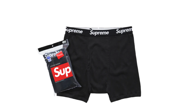 Supreme Boxers Black (4-Pack)