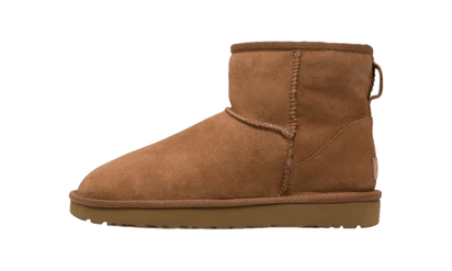 UGG UGG Classic Mini II Boot Chestnut biały-brązowy - widok główny z boku | Saturaise.com