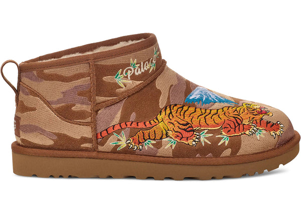 Classic Ultra Mini Boot Palace Chestnut Camo - Kup oryginalne Classic Ultra Mini Boot Palace Chestnut Camo 1172071-CTCM - widok z drugiego boku - Sneakersy