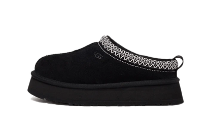 UGG UGG Tazz Slipper Black czarny-biały - widok główny z boku | Saturaise.com