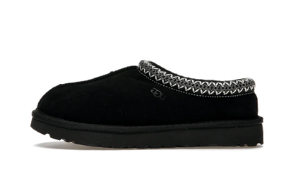UGG UGG Tasman Slipper Black czarny-biały - widok główny z boku | Saturaise.com