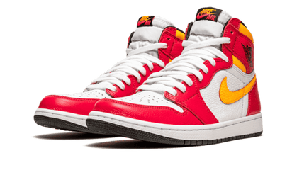 Kup oryginalne Air Jordan 1 Retro High OG Light Fusion Red 555088-603 - widok z drugiego boku - Sneakersy