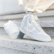Buty Nike Dunk High Football Grey - widok z przodu - Rozmiary EU