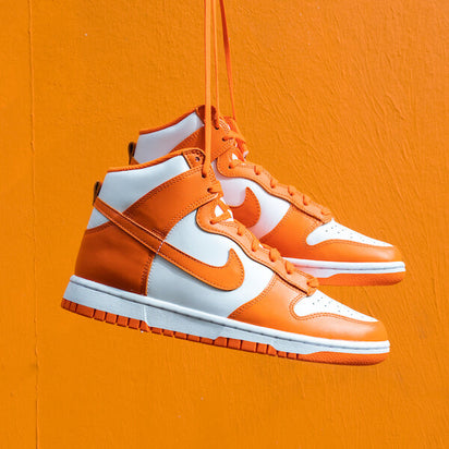 100% Oryginalne Dunk High Syracuse (2021) - widok z tyłu - 700.00 PLN