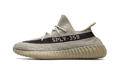 Adidas Yeezy Boost 350 V2 Slate czarny-biały - widok główny z boku | Saturaise.com