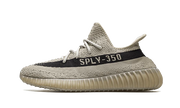 Adidas Yeezy Boost 350 V2 Slate czarny-biały - widok główny z boku | Saturaise.com
