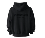 Kup oryginalne Fear of God Essentials Pullover Chest Logo Hoodie Stretch Limo/Black FW22 - widok z drugiego boku - Sneakersy