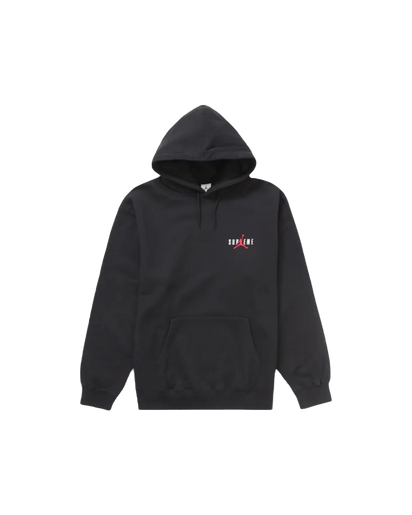 Supreme Supreme Jordan Hooded Sweatshirt (FW24) Black - widok główny z boku - Streetwear
