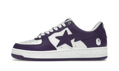 Bape A Bathing Ape Bape Sta White Purple (2022) biały-fioletowy - widok główny z boku | Saturaise.com
