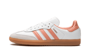 Adidas Samba OG White Wonder Clay Gum biały-czerwony - widok główny z boku | Saturaise.com