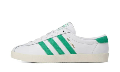 Adidas Adidas Blanc Sporty & Rich White Court Green biały-zielony - widok główny z boku | Saturaise.com