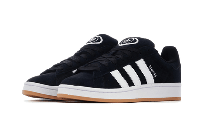 Yeezy Campus 00s Core Black (Enfant) czarny-biały - widok główny z boku | Saturaise.com