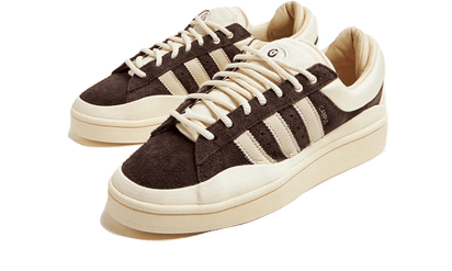 Kup oryginalne Campus Deep Brown Chalk Bad Bunny ID2534 - widok z drugiego boku - Sneakersy