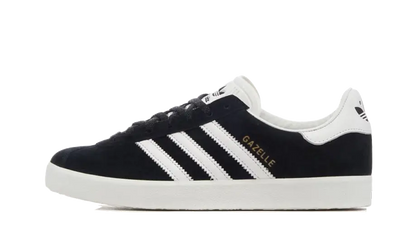 Adidas Gazelle 85 Core Black Cloud White czarny-biały - widok główny z boku | Saturaise.com