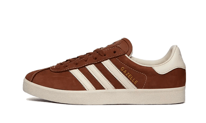 Adidas Gazelle 85 Preloved Brown biały-brązowy - widok główny z boku | Saturaise.com