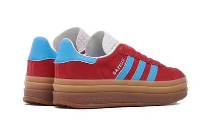 Buty Adidas Gazelle Bold Active Pink Blue Burst - widok z przodu - Rozmiary EU