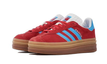 Kup oryginalne Gazelle Bold Active Pink Blue Burst IE0421 - widok z drugiego boku - Sneakersy