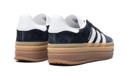 Buty Adidas Gazelle Bold Core Black Cloud White - widok z przodu - Rozmiary EU