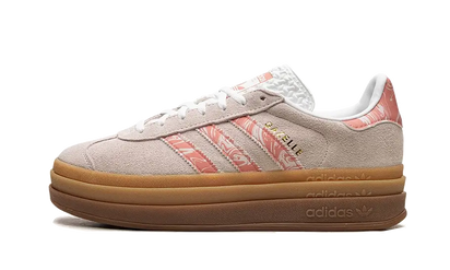 Adidas Gazelle Bold Putty Mauve biały-różowy - widok główny z boku | Saturaise.com