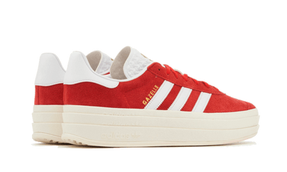 Kup oryginalne Gazelle Bold Red Cloud White - widok z drugiego boku - Sneakersy