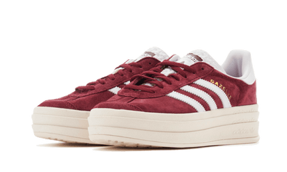Kup oryginalne Gazelle Bold Shadow Red - widok z drugiego boku - Sneakersy