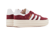 Buty Adidas Gazelle Bold Shadow Red - widok z przodu - Rozmiary EU
