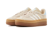 Kup oryginalne Gazelle Bold Wonder White Clear Sky - widok z drugiego boku - Sneakersy