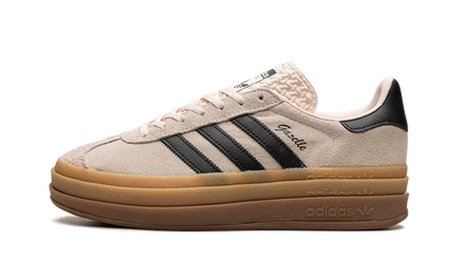 Adidas Gazelle Bold Wonder Quartz Black Gum czarny - widok główny z boku | Saturaise.com