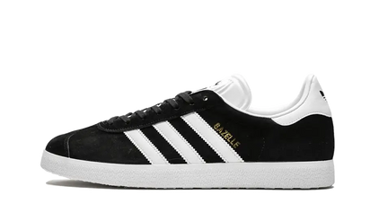 Adidas Gazelle Core Black Cloud White Gold czarny-biały - widok główny z boku | Saturaise.com