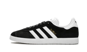 Adidas Gazelle Core Black Cloud White Gold czarny-biały - widok główny z boku | Saturaise.com