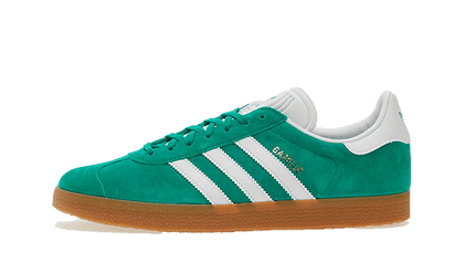 Adidas Gazelle Court Green Footwear White biały-czerwony - widok główny z boku | Saturaise.com