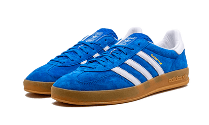 Kup oryginalne Gazelle Indoor Blue Bird Gum - widok z drugiego boku - Sneakersy