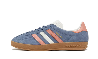 Adidas Gazelle Indoor Blue Blink Wonder Clay czerwony-niebieski - widok główny z boku | Saturaise.com